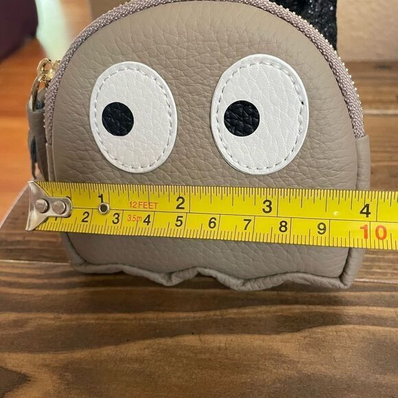 Pac-Man Leather Coin Purse NWOT - Picture 6 of 7